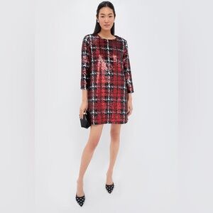 🆕 Tuckernuck Red Sequin Pierre Dress